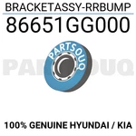 86651GG000 Genuine Hyundai / Kia Bracketassy-rrbump. Fixed Price $10.57.