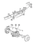 Genuine Mopar Parking Brake Cable Front 52013236AE. Fixed Price $20.14.
