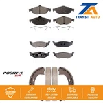 Front Rear Semi-metallic Brake Pads Parking Shoes Kit For Chrysler Sebring Dodge. Fixed Price $71.25.