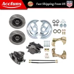 Set Front Disc Brake Kit For Pontiac Tempest 1964 1965 1966 1967 5.3L V8 Gas. Fixed Price $395.26.
