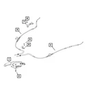 Genuine Mopar Parking Brake Cable Left 68301740AA. Fixed Price $77.57.