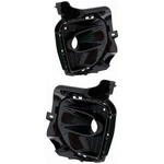 Front Driver & Passenger Side Fog Light Bezels For 24-26 Kia Seltos Black. Fixed Price $188.51.