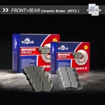 Front & Rear Brake Pads For Hyundai Sonata Kia Cadenza W/ Electric Parking. Fixed Price $41.41.