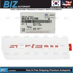 Genuine Rear Tailgate Emblem Nameplate For 2023-2026 Kia Sorento 86310-P2700. Fixed Price $44.95.