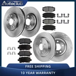 Front Rear Rotors Ceramic Brake Pads Kit For Buick Lacrosse Chevy Impala. Fixed Price $199.59.