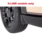 Oem 2027 Kia Telluride X-line Splash Guards Mud Flaps 4PC Complete Set Kit. Fixed Price $119.99.