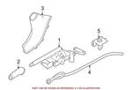 For Bmw Genuine Parking Brake Cable Rear 34406857640. Fixed Price $38.20.