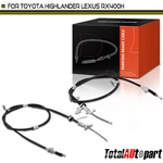 2PCS Parking Brake Cable For Toyota Highlander 2006-2007 Lexus RX400H Rear Side. Fixed Price $36.99.