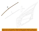 Kia Oem 19-24 Forte Front Door Exterior Trim-frame Molding 82860M6000. Fixed Price $38.99.