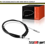 New Parking Brake Cable For Dodge Dakota 1997-1999 Rear Driver Left 52009315AB. Fixed Price $20.68.
