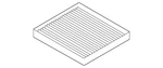 Genuine Kia Filter Air Condition D3F79-AC000. Fixed Price $22.15.