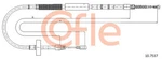 Cable, Parking Brake For Audi Seat Cofle 10.7537 Fits Rear, Left. Fixed Price $30.35.