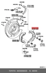 Genuine Shoe Assy Park, 4655006020 For Toyota 46550-06020. Fixed Price $25.44.