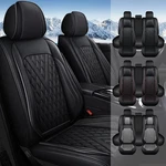 For Kia Leather Car Seat Covers Set Front Rear Bench Protectors Pad. Fixed Price $48.87.