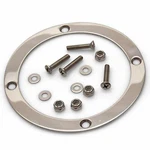 Round Boot Trim Ring With Hardware American Shifter ASCTR101 Street Rod. Fixed Price $29.95.
