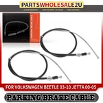 2X Rear Left & Right Parking Brake Cable For Volkswagen Jetta 00-05 Beetle 03-10. Fixed Price $25.89.