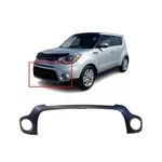 Primed Front Center Bumper Cover Fascia For 2017-2019 Kia Soul Hatchback Ex Plus. Fixed Price $168.02.