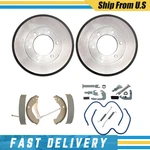 Rear Brake Drums Shoes Springs Hardware For 2006-2007 Isuzu I280 I290 I350 I370. Fixed Price $334.81.