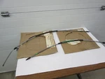 Nos 1988-1992 Dodge Eagle (2) Rear Parking Brake Cables 32001757LH 32002942RH Dp. Fixed Price $30.00.