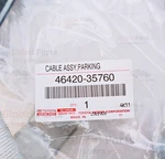 Toyota Oem Cable Assembly Parking 4642035760 46420-35760. Fixed Price $44.69.