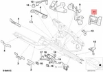 Genuine Bmw E39 525TDS Coolant Expansion Tank Holding Bracket Oem 41148190209. Fixed Price $12.10.