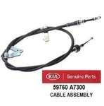 Genuine 59760A7300 Rear Parking Brake Cable Assembly Kia Forte 2014-2018. Fixed Price $106.27.