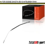 Parking Brake Cable For Dodge Dakota 05-10 Ram Mitsubishi Rear Driver Left Side. Fixed Price $21.38.