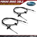 2X Rear Left & Right Parking Brake Cable For Saab 9-3 03-08 Conduit LENGTH:68.9". Fixed Price $29.59.