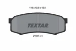 For Textar 2194701 Brake Set, Disc Rear, Fits. Fixed Price $49.37.