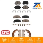 Front Rear Ceramic Brake Pads And Parking Shoes Kit For Toyota Camry Lexus RX300. Fixed Price $66.14.