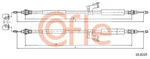 Cofle 10.8225 Cable, Parking Brake For Volvo. Fixed Price $43.52.