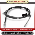Rear Left Lh Parking Brake Cable For Chrysler Sebring 07-09 Dodge Avenger 08-10. Fixed Price $24.99.