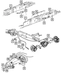 Genuine Mopar Parking Brake Cable 68415382AD. Fixed Price $114.08.