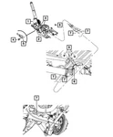 Genuine Mopar Parking Brake Lever Assembly 6LZ011K5AE. Fixed Price $159.12.