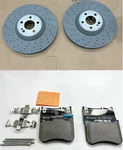 Front Brake Rotors With Pads & Sensor Set For Mercedes W222 S450 S550 S560. Fixed Price $422.40.
