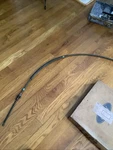 Nos 1976 Ford Torino Rh Rear Brake Cable D6OZ-2A635-A 84 7/8 Long. Fixed Price $70.00.