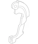 Genuine Mitsubishi Parking Brake Lever 4600A155. Fixed Price $41.17.