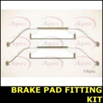Brake Pad Fitting Kit Front For Jaguar Xj 6 X300 3.2 4.0 94- 97 Petrol Apec. Fixed Price $17.55.