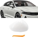 Right Passenger Side Replacement Mirror Cover Compatible With Kia White. Fixed Price $48.20.