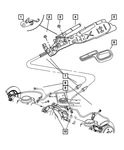 Genuine Mopar Park Brake Lever 52128860AC. Fixed Price $163.39.