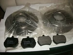 Mg Midget Brake Rotors & Pads, For Steel Wheel Cars ,austin Healey Sprite. Fixed Price $68.76.