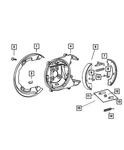 Genuine Mopar Lower Shoe Return Spring 4383541. Fixed Price $9.88.