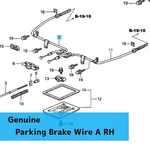 Honda S2000 AP1 AP2 '00-09 Genuine Parking Brake Wire Rh 47510-S2A-013 Oem. Fixed Price $123.38.