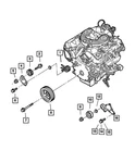 Genuine Mopar Hex Head Screw And Washer 6506632AA. Fixed Price $10.15.