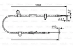 Bosch Parking Brake Cable For Toyota Mr Iii 99-07 1987482296. Fixed Price $38.73.