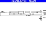 Ate Parking Brake Cable For Mercedes W461 W463 4634205185. Fixed Price $62.17.