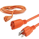 Extension Cable Electrical Cord Indoor/outdoor 6 8 15 20 25 50 75 100' Ft. Fixed Price $8.99.