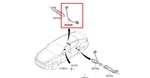 Genuine New Rh Rear Parking Brake Wiring Only Suit Kia Stinger 3.3L 2WD 8SP #b. Fixed Price $120.84.