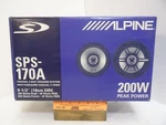 Alpine SPS-170A 2-WAY 6.75IN. Car Speaker. Fixed Price $59.00.