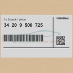 Genuine Bmw 34209500725 -. Fixed Price $71.72.